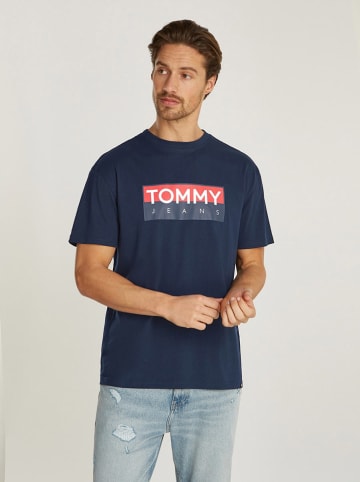 TOMMY JEANS Koszulka w kolorze granatowym