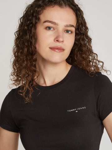 TOMMY JEANS Shirt in Schwarz