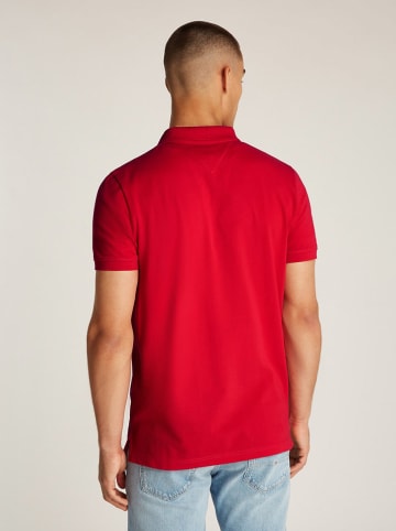 TOMMY JEANS Poloshirt in Rot
