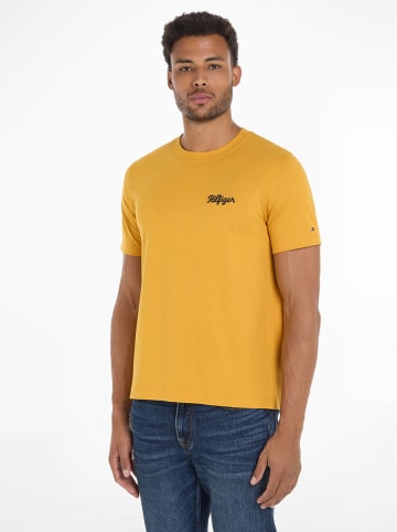 TOMMY JEANS Koszulka w kolorze żółtym