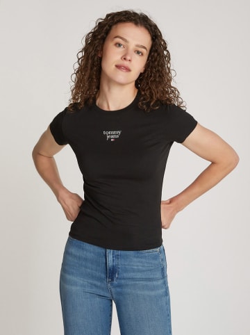 TOMMY JEANS Shirt in Schwarz