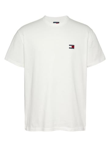 TOMMY JEANS Koszulka w kolorze białym