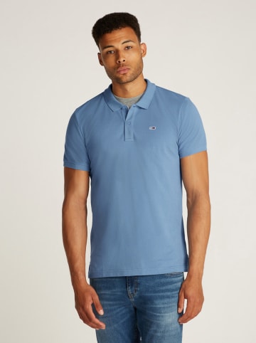 TOMMY JEANS Poloshirt in Hellblau
