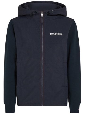 Tommy Hilfiger Sweatjacke in Dunkelblau