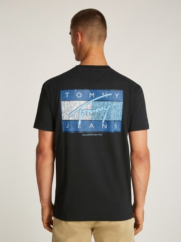 TOMMY JEANS Koszulka w kolorze czarnym