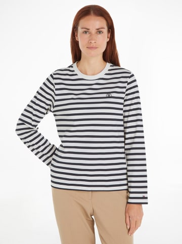 Tommy Hilfiger Longsleeve wit/zwart