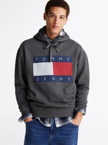 TOMMY JEANS Hoodie in Anthrazit