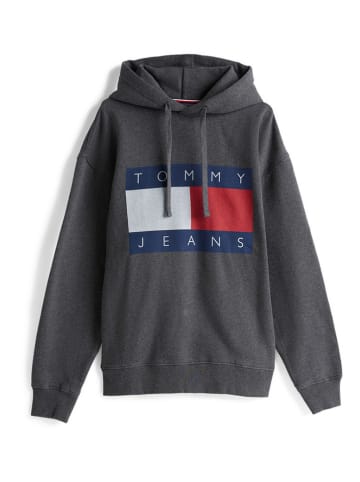 TOMMY JEANS Hoodie in Anthrazit