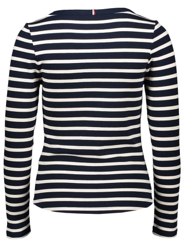 Tommy Hilfiger Lonsleeve in Schwarz/ Weiß