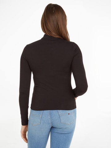 TOMMY JEANS Longsleeve in Schwarz