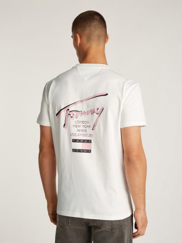 TOMMY JEANS Koszulka w kolorze białym