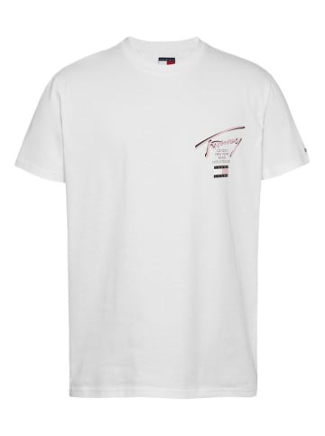 TOMMY JEANS Koszulka w kolorze białym