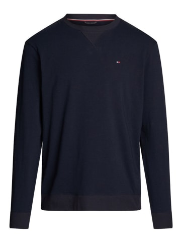 Tommy Hilfiger Koszulka piżamowa w kolorze granatowym