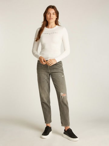 TOMMY JEANS Longsleeve in Creme