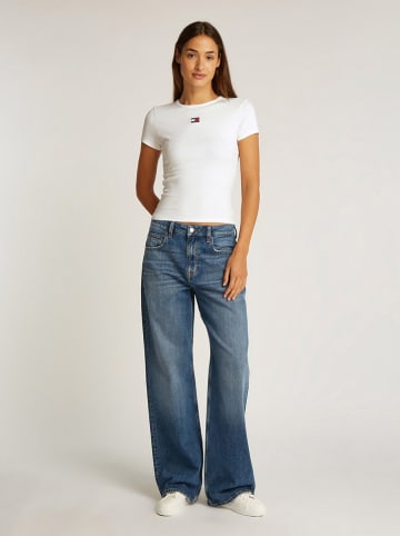 TOMMY JEANS Koszulka w kolorze białym