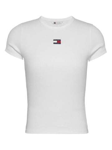 TOMMY JEANS Koszulka w kolorze białym