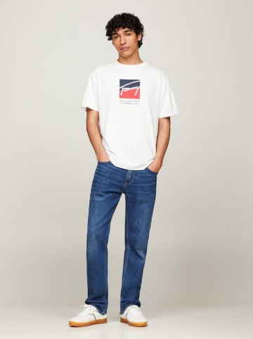 TOMMY JEANS Koszulka w kolorze białym