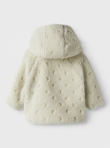 Lil Atelier Fleece vest "Nalo" crème