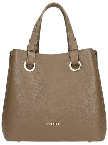 Wojas Leder-Henkeltasche in Hellbraun - (B)25 x (H)23 x (T)12 cm