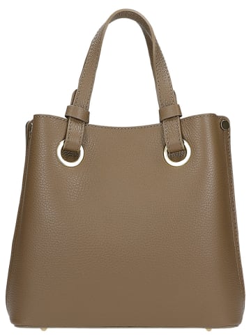 Wojas Leder-Henkeltasche in Hellbraun - (B)25 x (H)23 x (T)12 cm
