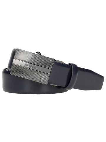 Wojas Leder-Gürtel in Schwarz