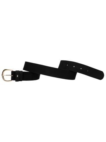Wojas Leder-Gürtel in Schwarz