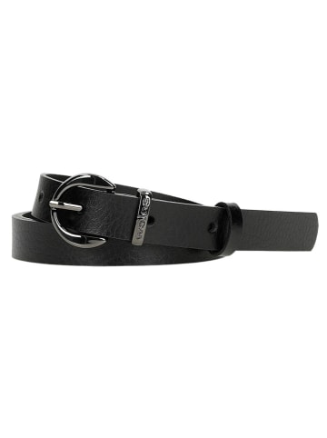 Wojas Leder-Gürtel in Schwarz