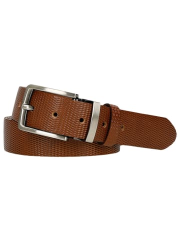 Wojas Leder-Gürtel in Hellbraun
