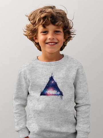 WOOOP Sweatshirt "Infinite" grijs