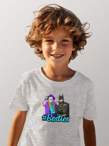 WOOOP Shirt "Joker et Batman" grijs