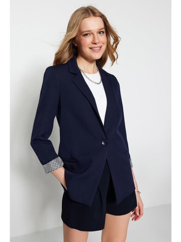 trendyol Blazer donkerblauw