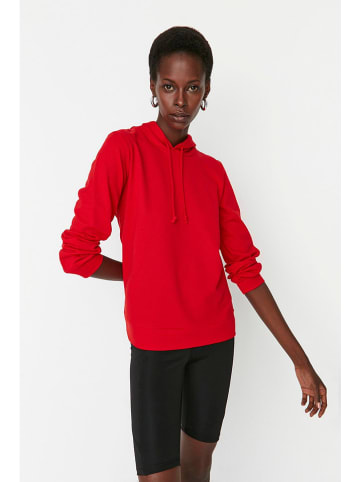trendyol Hoodie in Rot