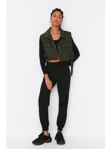 trendyol Sweathose in Schwarz