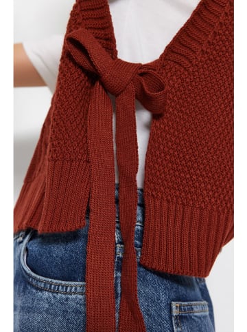 trendyol Spencer roodbruin