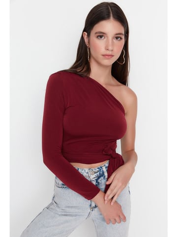 trendyol Bluse in Bordeaux