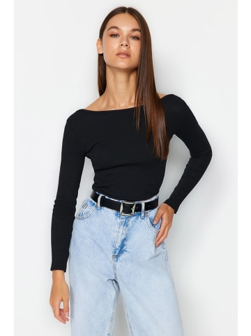 trendyol Longsleeve in Schwarz