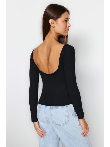 trendyol Longsleeve in Schwarz