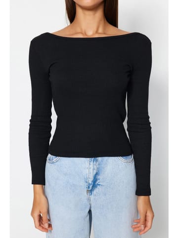 trendyol Longsleeve in Schwarz