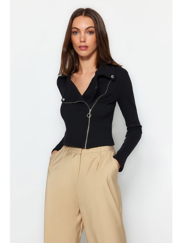 trendyol Übergangsjacke in Schwarz
