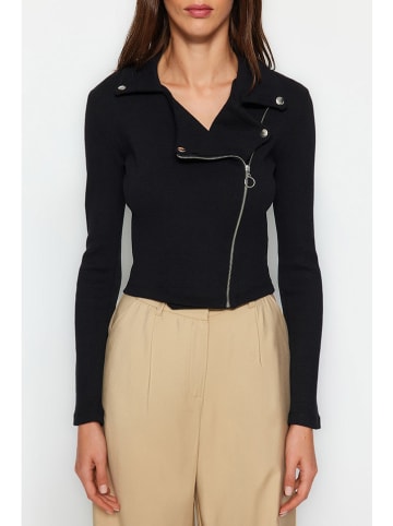 trendyol Übergangsjacke in Schwarz