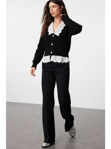 trendyol Vest zwart/wit