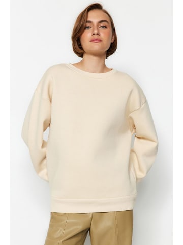 trendyol Sweatshirt in Beige