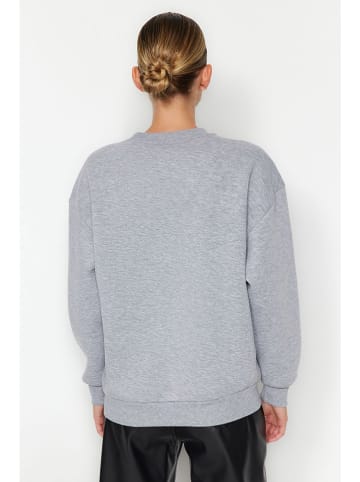 trendyol Sweatshirt in Grau