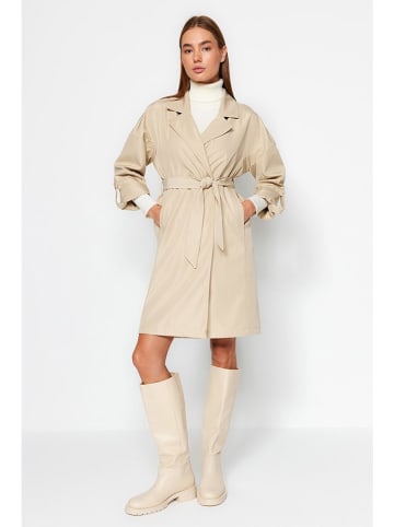 trendyol Übergangsmantel in Beige