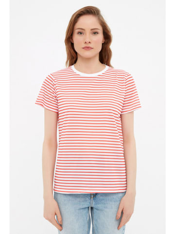 trendyol Shirt rood/wit