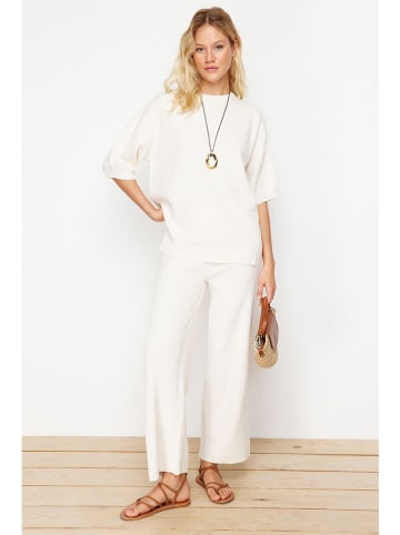 trendyol 2-delige outfit crème