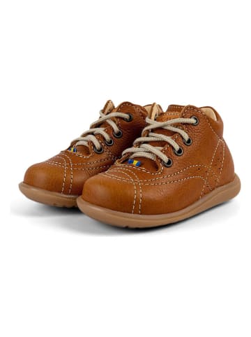 KAVAT Leren loopleerschoenen "Edsbro EP" lichtbruin