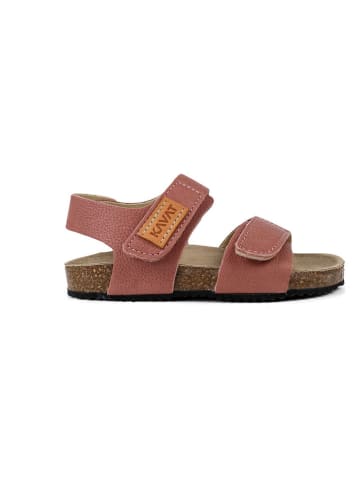 KAVAT Leren sandalen "Bomhus" lichtroze