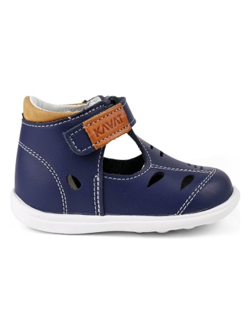 KAVAT Leder-Lauflernschuhe "Backe XC" in Blau