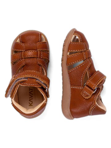KAVAT Leren enkelsandalen "Rullsand EP" bruin